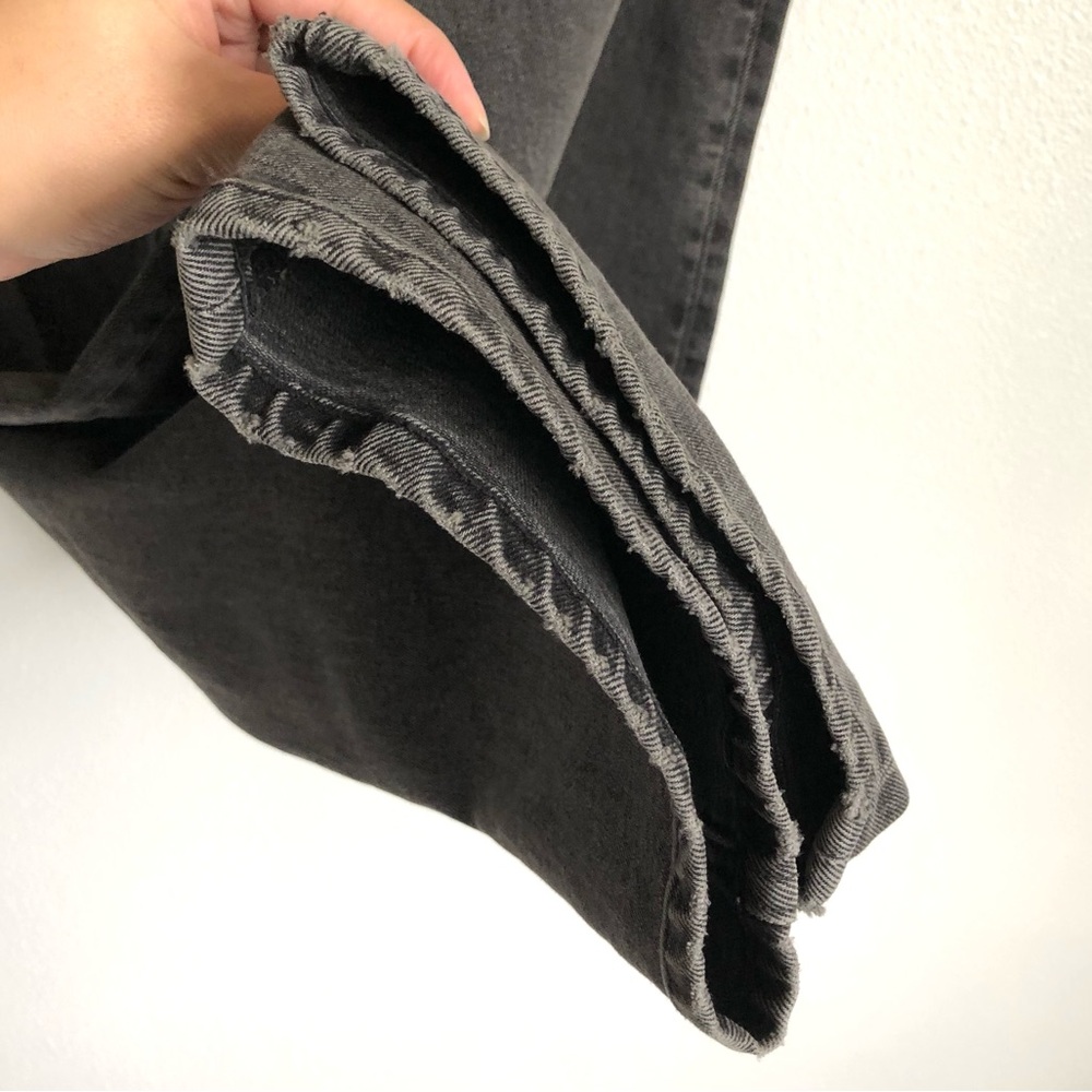 NWT Everlane The Way High Organic Cotton Straight Leg Jeans | Black, Size 30 - Picture 4 of 12
